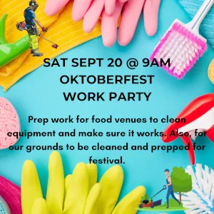 Oktoberfest Work Party